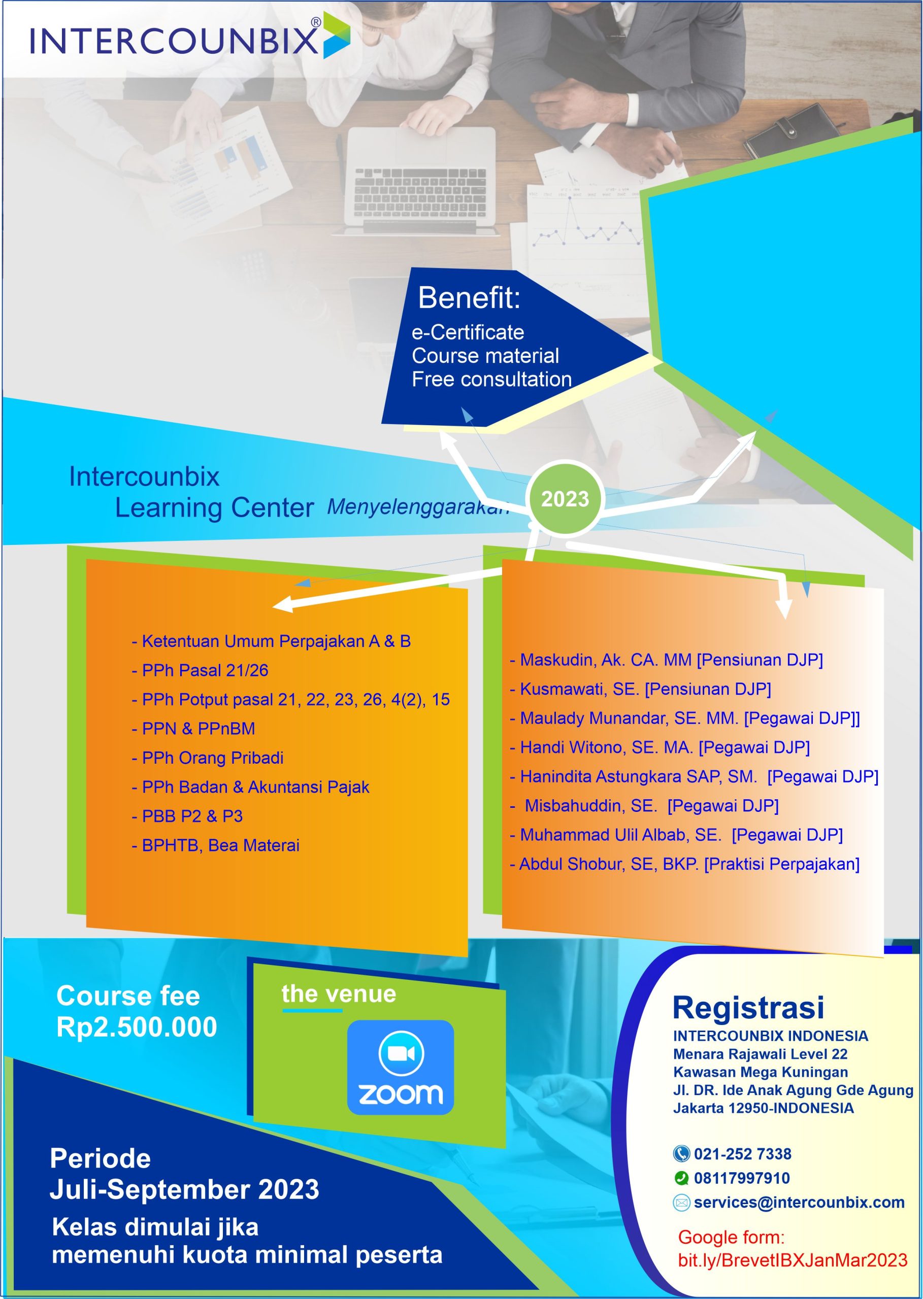 Brevet A/B Intercounbix Juli-September 2023